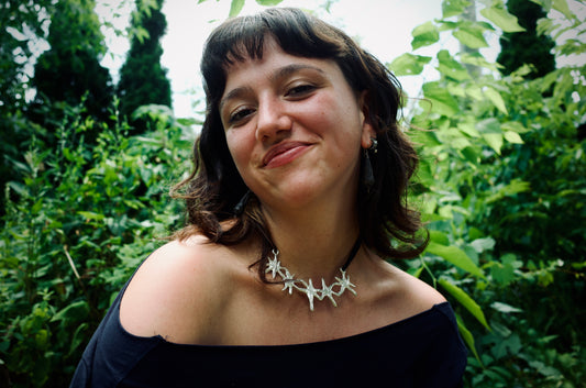 Collier étoiles dansantes