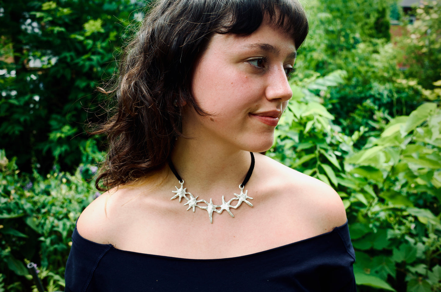 Collier étoiles dansantes