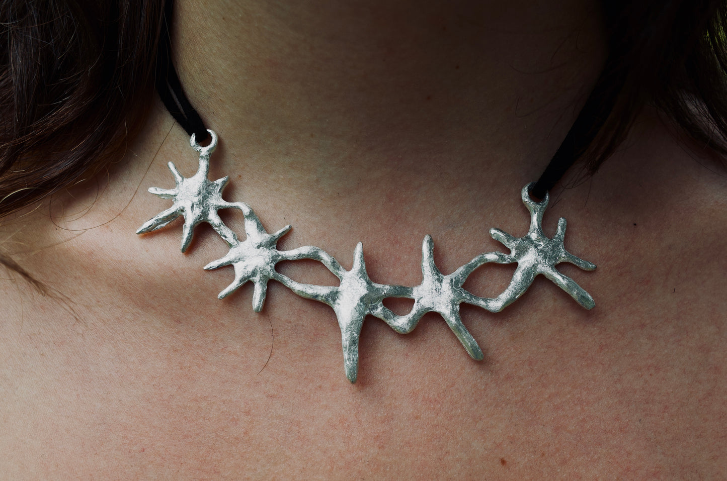 Collier étoiles dansantes