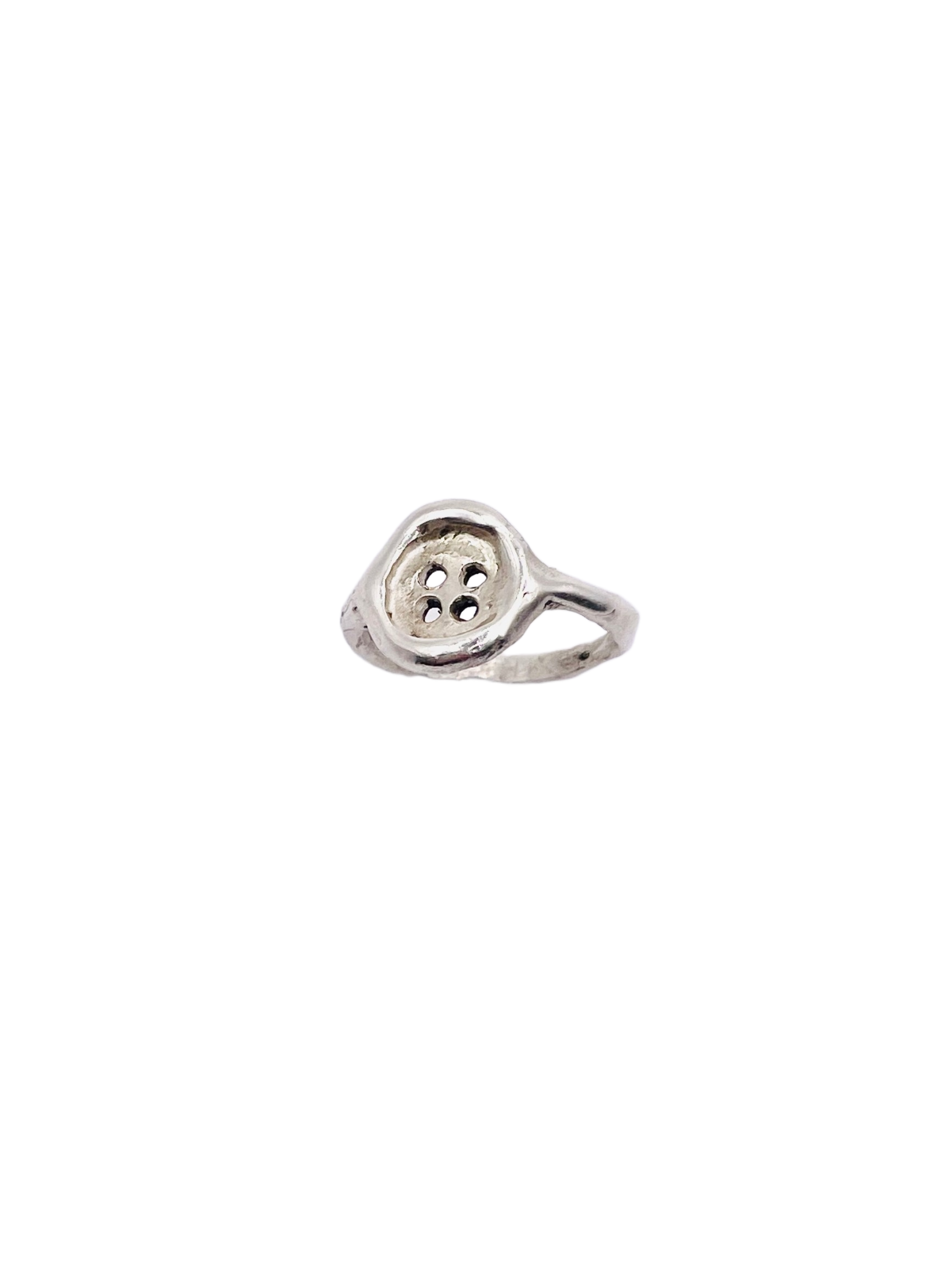 bague bouton réaliste