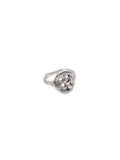 bague bouton abstrait