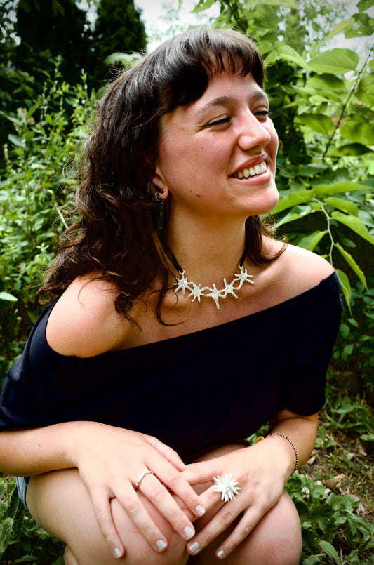 Collier étoiles dansantes