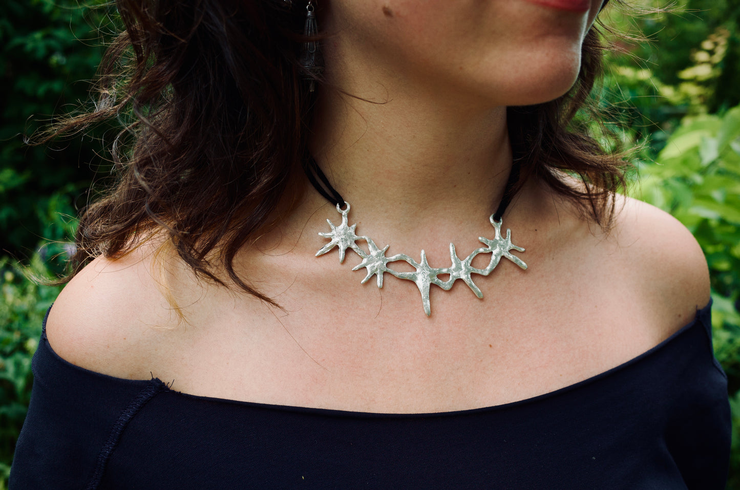 Collier étoiles dansantes