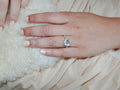 Bague bouton réaliste