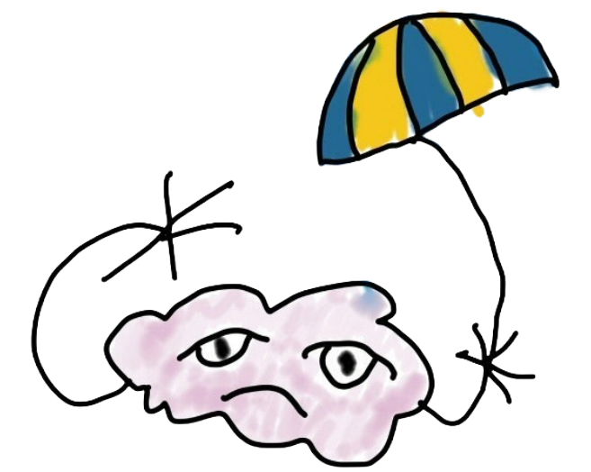 sous ma pluie